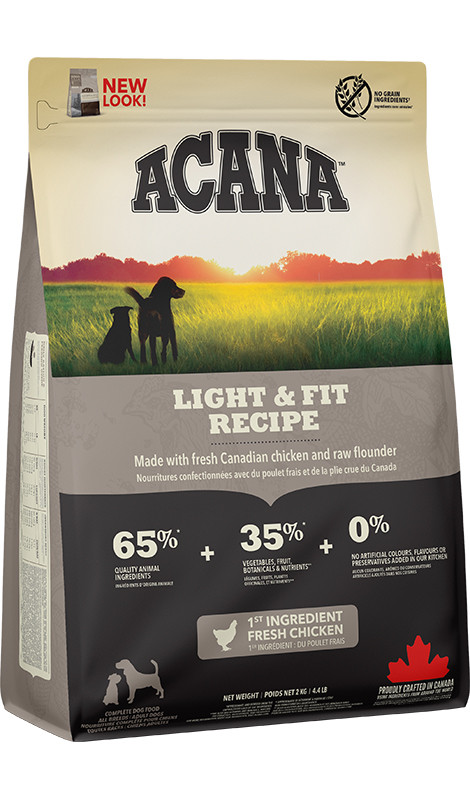 Acana fit and shop light dog food